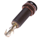 1pc Bronze Copper End Pin Output Jack For Acoustic Electric Guitar Bass A