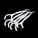 1 Box/50Pcs Dental Floss Flosser Brush Tooth Picks Oral Care Teethpick Sword OZ