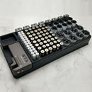 Black Battery Storage Box Case For 100Pcs AAA AA 9V C D Type
