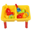 Sand and Water Table with Beach Play Set for Kids