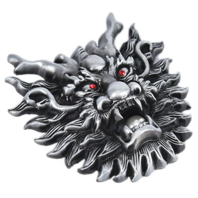 Mens Dragon Animal Metal Alloy Cowboy Cowgirl Fashion Punk Belt Buckle  â„–[
