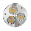 GU10 3W 3 LED high power spot light bulb lamp light DC 12V Warm White