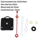 1Set DIY Clock Mechanism Parts Classic Hanging Quartz Wall Clock Movement~GQ JR