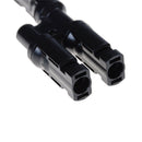1 pair Solar Panel MC4 T/ Y Branch Connectors Splitter Coupler MMF and FFMSR FT