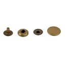 10pcs Metal No Sew Press Studs Buttons Snap Fasteners For Leather Crafts
