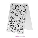 1pc Holiday Fireworks Plastic Embossing Folder For Scrapbook DIY Album Card