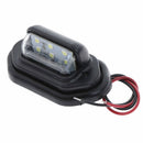 1Pc 6LED Amber License Number Plate Light Tail Rear Lamp for Truck Lorry Trai-3C