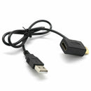 Hdmi Male To Female Connector + USB 2.0 Charger Cable Spliter Adapter Exten