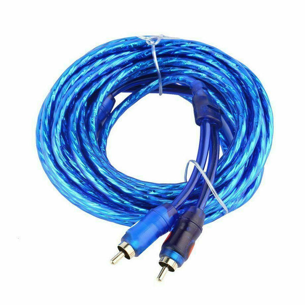 1500W PVC Car Audio Subwoofer Amplifier Speaker Installation Wire Cable Kit