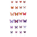 24 Pcs Butterfly Stake Outdoor Yard Planter Flower Pot Bed Garden Decorative