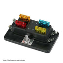 4 Way Circuit ATO ATC Blade Fuse Box Holder For Car Van Boat Marine Truck O5U2