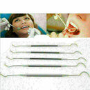 Dental Explorer Probe Dentist Teeth Clean Hygiene Instrument Tool New D2I2 M6T5