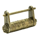 Chinese Old Style Metal Chinese Words Password Padlock Lock for Suitcase
