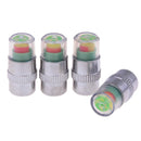 4X detecting pressure indicator tire monitor car alarm visible caps KQB Gw