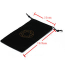 1pc Special Velvet Tarot Card Set Storage Bag Six-Pointed Star Pattern Bag  Z