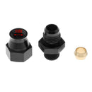 2 Pcs 6AN AN-6 Male to 5/16" 8mm Fuel Hose Line Tube Straight Fitting Adapters