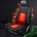 1x Black Universal Car Heated Seat Cushion Hot Cover Auto 12v Pad Warmer He J5X4