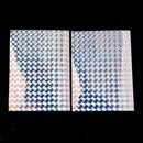4Pcs Holographic Fishing Lure Tape Adhesive Prism Tape Scales Lure DIY Tools