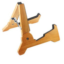 Universal Folding a Frame Wooden Guitar Stand Holder Support Fit for Electr