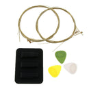 Guitar Parts with Acoustic String, Mute Pad and Picks Set for Guitar Lovers