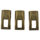 5 Sets Bronze Tone Hook Clasps 24x12mm for Leather Bracelet C6A5