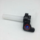 1X(22mm Motorcycle Handlebar Turn Twist Quick Action Throttle Clamp Grip Fo