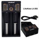 LiitoKala Lii-202 2 Slots USB Battery Charger For Ni-MH Li-ion LiFePO4 Batter@Z