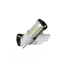 2pcs T20 6000K White 7443 5630 33SMD LED Dome Map Car Backup Reverse Light Bulb