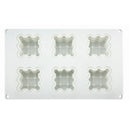 Stereo Cube Border Silicone Fondant Cake Decor Chocolate Baking Mould MJP