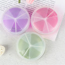 3Grids Rotating Pill Box Travel Pill Case Splitter Pill Organizer Medicin NT3C