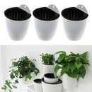 3Pcs Self Watering Hanging Planter, Indoor Herb Flower Pot, Hanging Garden Grows
