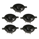 5Pcs New Audio Tweeters Round Piezoelectric Tweeter Speaker Buzzer DIY