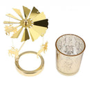 Metal Spinners Rotating Tea Light Candle Holders Candle Stand DIY _Elk