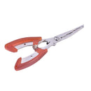 Orange Fishing Pliers Stainless Steel Hook Cutter Line Remove Fishing ToolB Gn
