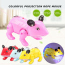 Electronic LED Music Walking Mouse Toys Kids Educational Toys Random Color