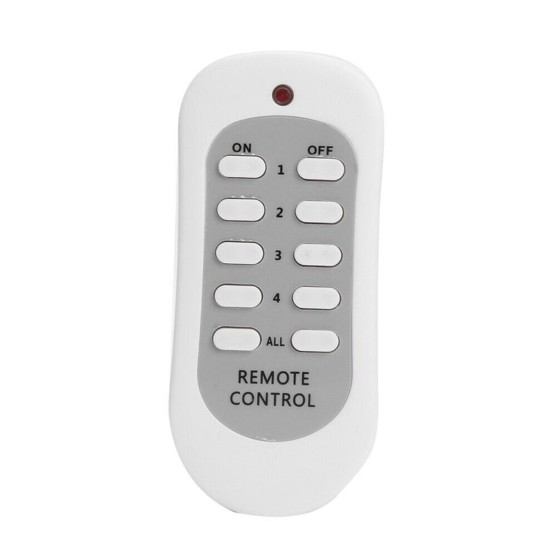 230V 10A Wireless Remote Control Power Outlet Light Switch Socket 1 EU Plug