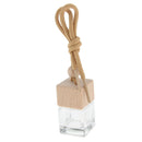 4Pcs Empty 6ml Car Hanging Perfume Vials Charm Decor Essential Oils Bottle