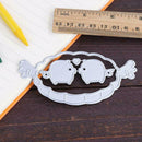 Metal Cutting Dies Stencils for DIY Scrapbooking Photo Album Cute Pig Card