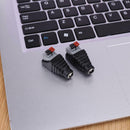 3pcs 5.5 X 2.1mm Pressed DC Power Female Connector Adapter for LED Strip