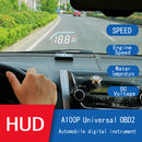 Car HUD OBD 2 II Head Up Display Speed Projector Overspeed Warning Alarm System