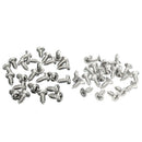200Pcs M3 Stainless Steel Screws Kits High Strength Self-Tapping Screws Ass