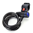 Key Locker Bike Cycling Bicycle Trolly  Motor Security Steel Wire Cable Lock ME
