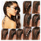 158Pcs Metal Hair Braiding Beads Hair Braid Rings Cuffs Hair Jewelry Set
