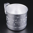 Asian Thailand Carved Tin Cups Mug Tin Can Drinkwares for Coffee Cup 8 x 8cm