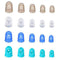 Guitar Accessories Kit Including 20PC Guitar Finger Protectors 10PC Standar