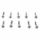 5 pcs. Replacements Cupboard Furniture sign Lock plate 2,9 x 1,4 x 0,9cm L6D8