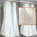 White Extra Large Wedding Dress Bridal-Gown Garment Breathable Cover Storage Bag