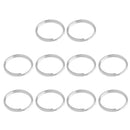 10pcs Stainless Steel Scuba Diving O Ring Water Sports Boat Keychain Keyring