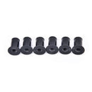 6pcs M5 rubber grommet well nuts blind fastener windscreen kayak accessories SP