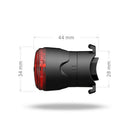 LED Smart Bicycle Rear Light Auto Start/Stop Brake Sensing Bike Tail Light